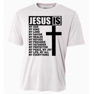 Jesus Is My Everything Christianity Cross Cooling Performance Crew T-Shirt