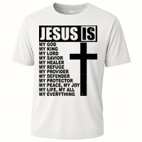 Jesus Is My Everything Christianity Cross Cooling Performance Crew T-Shirt