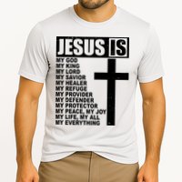 Jesus Is My Everything Christianity Cross Cooling Performance Crew T-Shirt