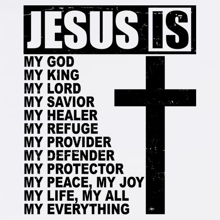 Jesus Is My Everything Christianity Cross Cooling Performance Crew T-Shirt