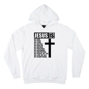 Jesus Is My Everything Christianity Cross Hoodie