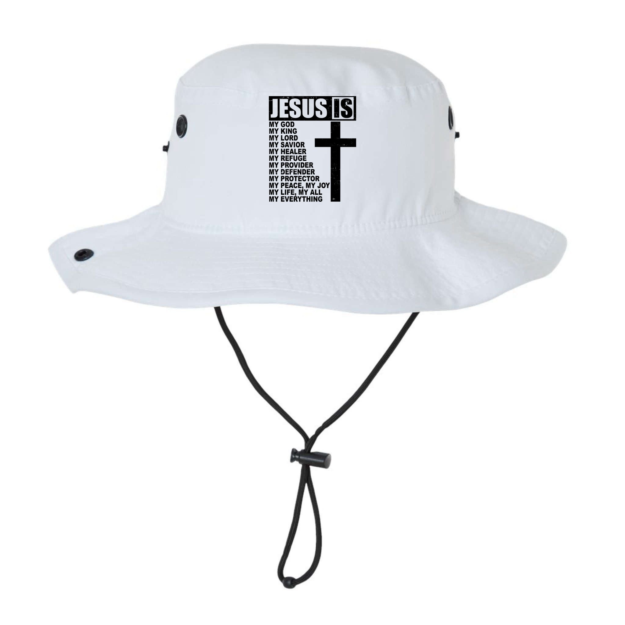 Jesus Is My Everything Christianity Cross Bucket Hat