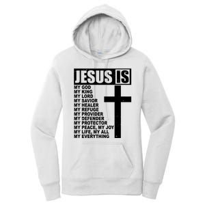 Jesus Is My Everything Christianity Cross Women's Pullover Hoodie