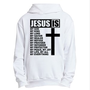 Jesus Is My Everything Christianity Cross Urban Pullover Hoodie