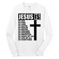 Jesus Is My Everything Christianity Cross Tall Long Sleeve T-Shirt