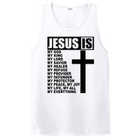 Jesus Is My Everything Christianity Cross PosiCharge Competitor Tank