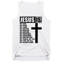 Jesus Is My Everything Christianity Cross Tank Top