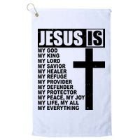 Jesus Is My Everything Christianity Cross Golf Towel