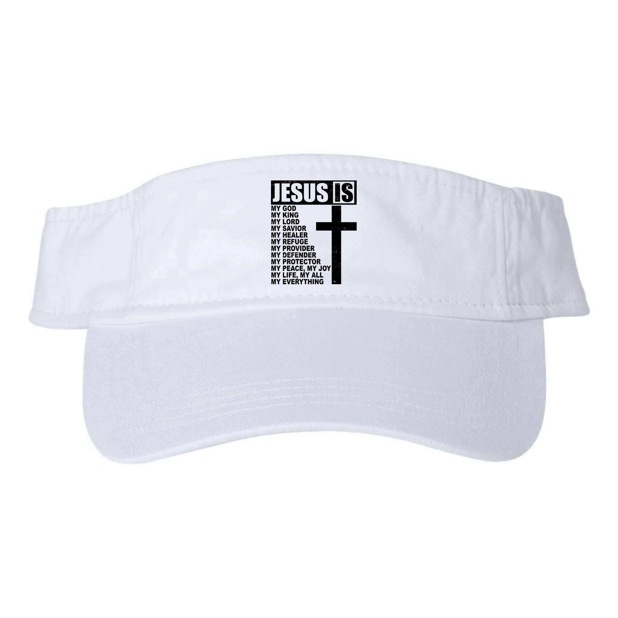 Jesus Is My Everything Christianity Cross Visor
