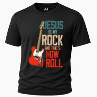 Jesus Is My Rock And That Is How I Roll Christian Performance Shirt