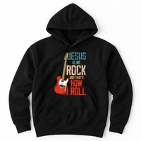 Jesus Is My Rock And That Is How I Roll Christian Hoodie