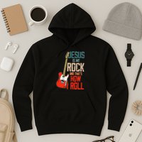 Jesus Is My Rock And That Is How I Roll Christian Hoodie