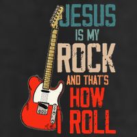 Jesus Is My Rock And That Is How I Roll Christian 11oz C Handle Ceramic Mug