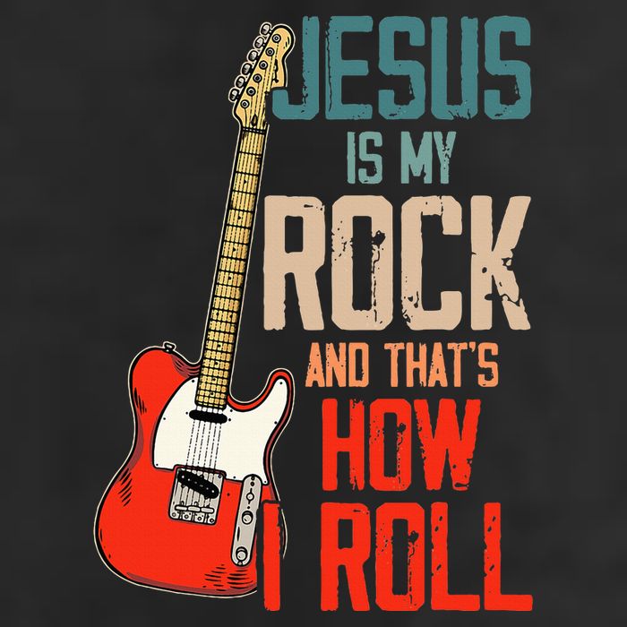 Jesus Is My Rock And That Is How I Roll Christian 11oz C Handle Ceramic Mug