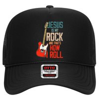 Jesus Is My Rock And That Is How I Roll Christian Hat