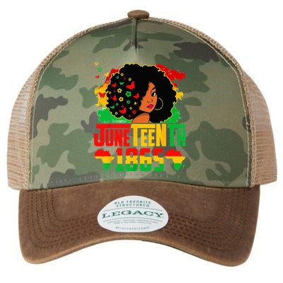 Juneteenth Is My Independence Day Afro Melanin Black Legacy Tie Dye Trucker Hat