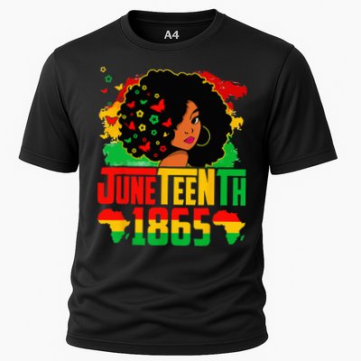 Juneteenth Is My Independence Day Afro Melanin Black Performance Shirt