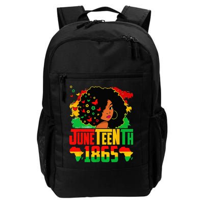 Juneteenth Is My Independence Day Afro Melanin Black Backpack