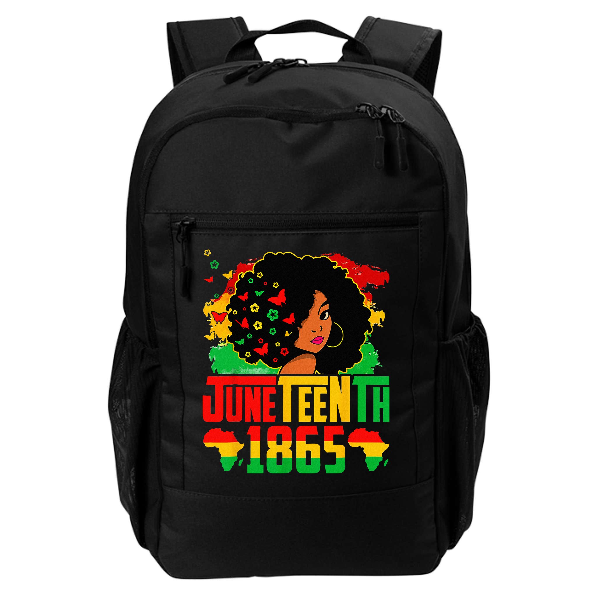Juneteenth Is My Independence Day Afro Melanin Black Backpack