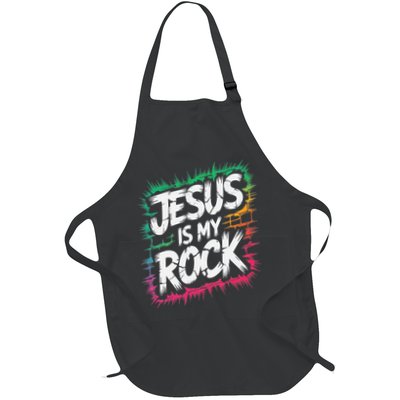 Jesus Is My Rock Biblical Christian Faith Apron
