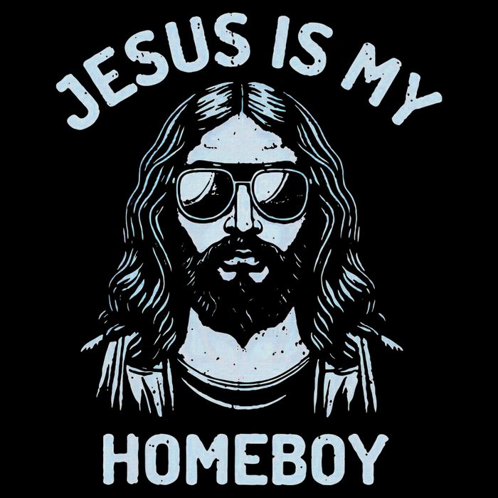 Jesus Is My Homeboy Funny Christian Mesh Reversible Basketball Jersey Tank