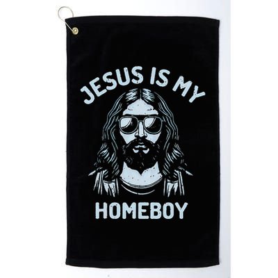 Jesus Is My Homeboy Funny Christian Golf Towel