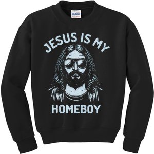 Jesus Is My Homeboy Funny Christian Kids Sweatshirt