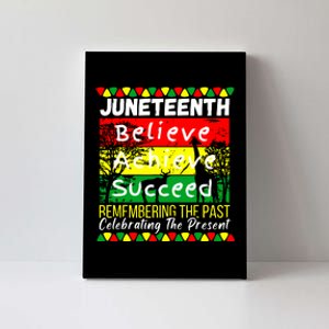 Juneteenth Is My Independence Day Black Pride Melanin Canvas