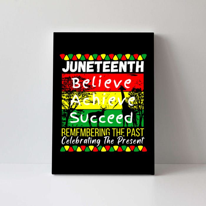 Juneteenth Is My Independence Day Black Pride Melanin Canvas