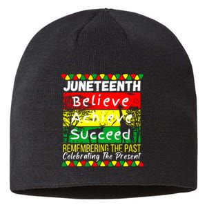 Juneteenth Is My Independence Day Black Pride Melanin Sustainable Beanie