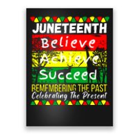 Juneteenth Is My Independence Day Black Pride Melanin Poster