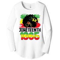 Juneteenth Is My Independence Day Black Women Freedom 1865 Women's Perfect Tri Tunic Long Sleeve Shirt