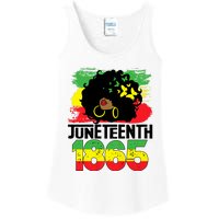 Juneteenth Is My Independence Day Black Women Freedom 1865 Ladies Essential Tank