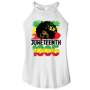 Juneteenth Is My Independence Day Black Women Freedom 1865 Women's Perfect Tri Rocker Tank