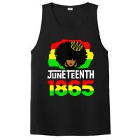 Juneteenth Is My Independence Day Afro Melanin Black Queen PosiCharge Competitor Tank