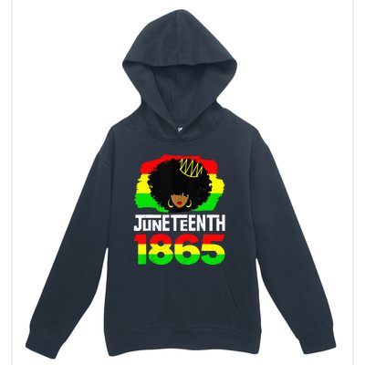 Juneteenth Is My Independence Day Afro Melanin Black Queen Urban Pullover Hoodie