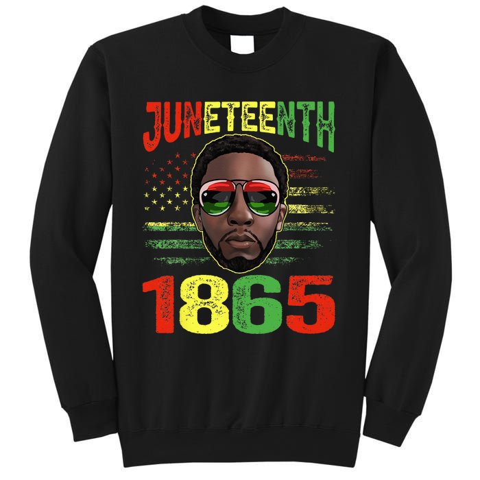 Juneteenth Is My Independence Day Black King Fathers Day Sweatshirt