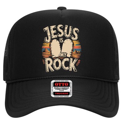Jesus Is My Rock Biblical Faith Hat