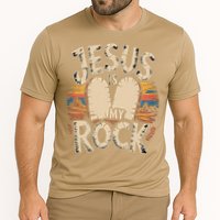 Jesus Is My Rock Biblical Faith Cooling Performance Crew T-Shirt