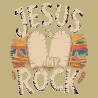Jesus Is My Rock Biblical Faith T-Shirt