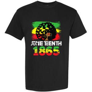 Juneteenth Is My Independence Day Black  Black Pride Garment-Dyed Heavyweight T-Shirt