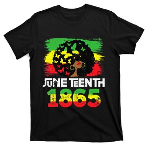 Juneteenth Is My Independence Day Black  Black Pride T-Shirt