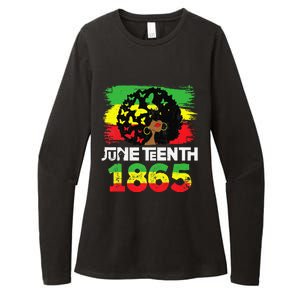 Juneteenth Is My Independence Day Black  Black Pride Womens CVC Long Sleeve Shirt