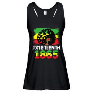 Juneteenth Is My Independence Day Black  Black Pride Ladies Essential Flowy Tank