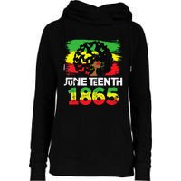 Juneteenth Is My Independence Day Black  Black Pride Womens Funnel Neck Pullover Hood