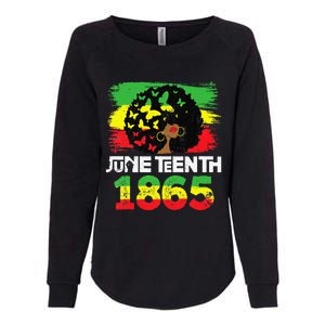 Juneteenth Is My Independence Day Black  Black Pride Womens California Wash Sweatshirt