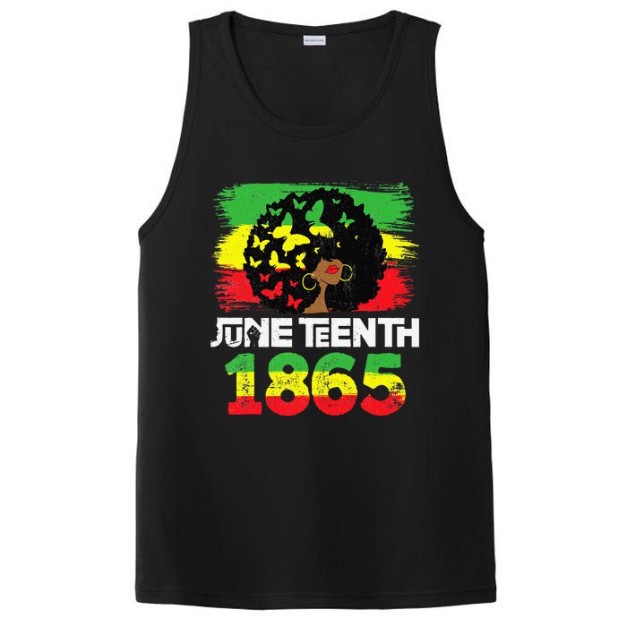 Juneteenth Is My Independence Day Black  Black Pride PosiCharge Competitor Tank