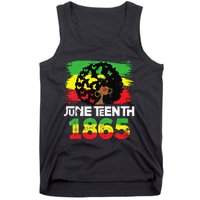 Juneteenth Is My Independence Day Black  Black Pride Tank Top