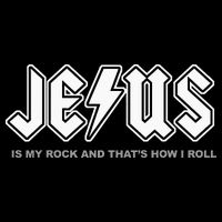 Jesus Is My Rock And That's How I Roll Funny Christian Impact Tech Backpack