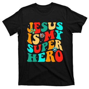 Jesus Is My Superhero Christian Religious T-Shirt